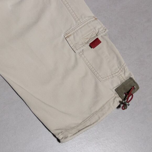 VTG Abercrombie & Fitch Cargo Paratrooper Convertible Zip Pants Mens Medium (34) - Picture 2 of 8